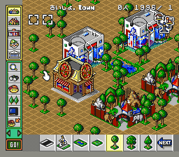 SimCity Jr. (Japan) In game screenshot
